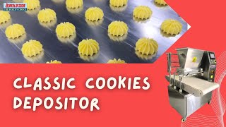 Awaken  Classic Cookies Depositor CDTWD16 with drop function to make cookies [upl. by Ferro]