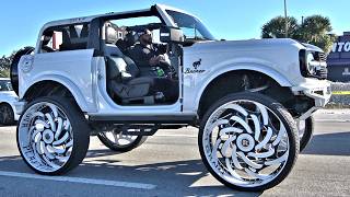 Florida Classic Weekend 2024 Orlando Florida Big Rims Donks Amazing Cars Part 2 [upl. by Franklin]