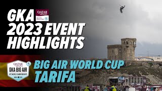 Big Air in Tarifa  Qatar Airways GKA Big Air Kite World Championships Tarifa 2023 [upl. by Uahc352]