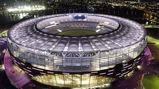 Optus Stadium Light Show [upl. by Paryavi714]