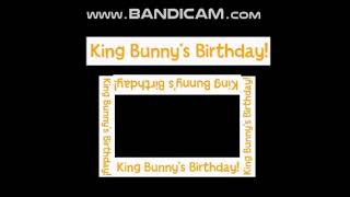 Bunnytown King Bunnys Birthday Episode Title Card in a Square [upl. by Kaczer981]