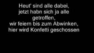 Frauenarzt  das geht ab Lyrics [upl. by Aleinad]