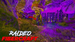 ASI es un RAIDEO en un FIBERCRAFT ARK PVP [upl. by Sukramed]