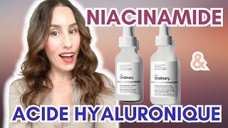 Pourquoi fautil associer Niacinamide amp Acide hyaluronique   The Ordinary [upl. by Dlanger]