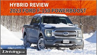 2023 Ford F150 Limited 4x4 PowerBoost  Pickup Review  Drivingca [upl. by Thanh]