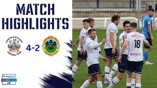 Highlights  Lisburn Distillery 4 v 2 Tobermore United 5102024 [upl. by Pump201]