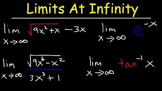 Limits at Infinity amp Horizontal Asymptotes [upl. by Euqinahs]