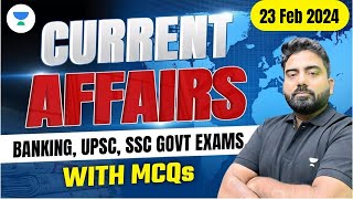 23 February Current Affairs 2024  Current Affairs Today  Current Affairs by Abhijeet Sir [upl. by Klemm]