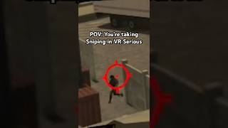 Sniping is the best weapon choice in any game😁🔥 VR Sniping Memes [upl. by Marlane754]