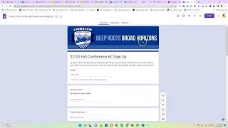 Using Google Forms for Parent Conferences [upl. by Delfine860]