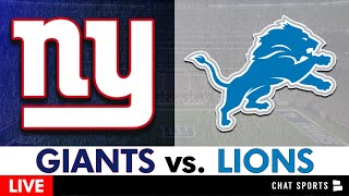 Giants vs Lions Live Streaming Scoreboard Free PlayByPlay Highlights  NFL Preseason Week 1 [upl. by Magnum872]