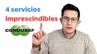 Servicios de la CONDUSEF que te protegen de los bancos y otras instituciones [upl. by Gussman]