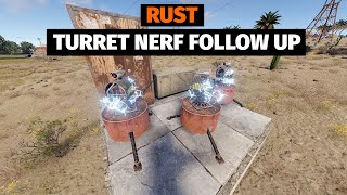 Rust New 12 Max Turrets Testing [upl. by Neel]