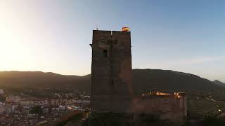 CASTILLO DE BIAR  CASTELL DE BIAR 4K DRONE [upl. by Odawa]