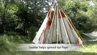 How to Raise a Tipi [upl. by Proud437]