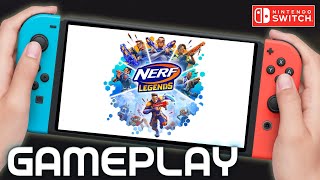 Nerf Legends Switch Gameplay  Nerf Legends Nintendo Switch [upl. by Weissman]