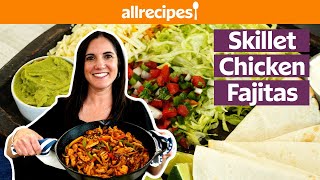 How to Make Chicken Fajitas  Get Cookin  Allrecipes [upl. by Anglo]