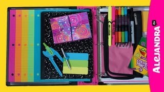 Back to School Organizing Tips Binder amp School Notebook Organization [upl. by Hernardo]