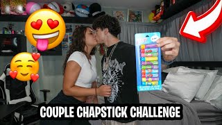 COUPLE CHAPSTICK CHALLENGE [upl. by Nomead84]