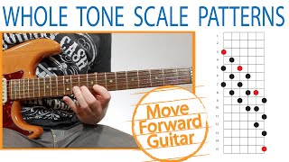 Guitar  Whole Tone Scale Patterns Positions [upl. by Elysha]