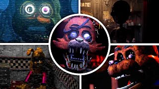 Five Nights at Freddys Plus  ALL RARE Scenes amp Secrets and Easter Eggs Showcase [upl. by Laurinda231]