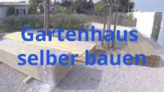 Gartenhaus selber bauen  schnell und einfach [upl. by Gwenn]