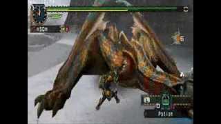 MHF2 HR2HR3 Tigrex Urgent Mission ティガレックス [upl. by Hach]