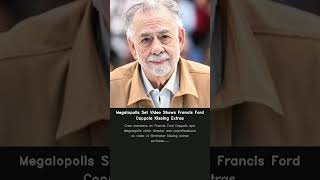 Megalopolis Set Video Shows Francis Ford Coppola Kissing Extras [upl. by Ahsikram]