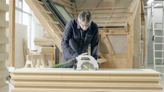 Håndsirkelsag  HK 85  Festool NO [upl. by Yenettirb]