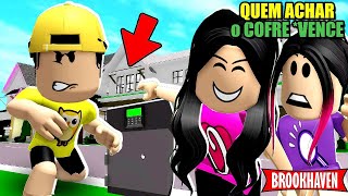 QUEM PEGAR O COFRE PRIMEIRO NO BROOKHAVEN RP VENCE Acabou em Desafio ATUALIZAÇÃO Do BROOKHAVEN [upl. by Narbig193]