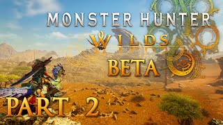 Monster Hunter Wilds Beta PS5 Stream German  Part 2 [upl. by Carlita]