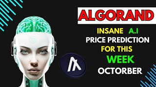 Insane ALGORAND Price Prediction for THIS WEEK by AI [upl. by Yrehc709]