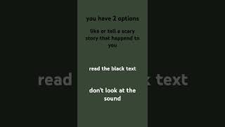 Like or Tell a scary story [upl. by Pollyanna]