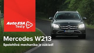 TEST Mercedes W213  Spolehlivá mechanika je základ [upl. by Alvira929]