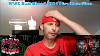 WWE Bad Blood Live Reaction  CM Punk vs Drew McIntyre Full Match [upl. by Eidissac]