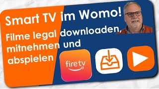 Womo TV zu SmartTV machen und Wunschfilme downloaden mitnehmen und anschauen Fire TV Stick genügt [upl. by Marih766]