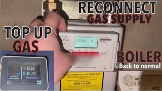 How To Use Emergency Gas Credit amp Reconnect Your Smart Gas Supply Meter [upl. by Chatwin]