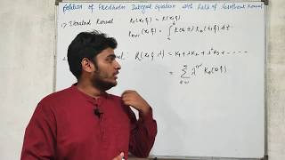 Integral Equations  Solutions of Fredholm Integral Equations With Resolvent Kernels By Parveen [upl. by Nonregla]