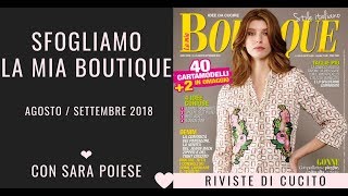 Sfogliamo La Mia Boutique agosto settembre 2018 [upl. by Gnolb185]