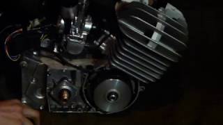 Simson bigbore 115ccm Zt tuning mvt first run [upl. by Zelda618]