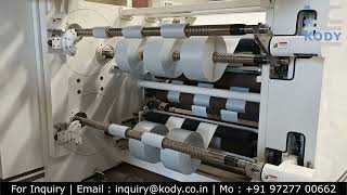 Turret Slitter Rewinder Machine For Paper Flexible Packaging Film Laminates amp Foil [upl. by Nadruoj405]