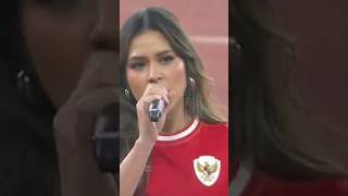 Tune of the Indonesian National Anthem at the Indonesia vs Australia Football Matc [upl. by Ilrac]