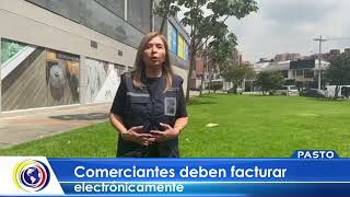 CNCNoticiasPasto Comerciantes deben facturar electrónicamente [upl. by Alden882]