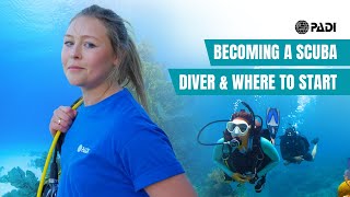 Learn how to become a scuba diver Dive into the adventure of a lifetime [upl. by Nikral]