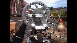 Atkinson gas engine in slow motion [upl. by Lina582]