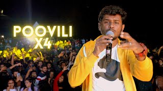 Fejo  Poovili X4  Malayalam Rap Official Music Video [upl. by Melitta]