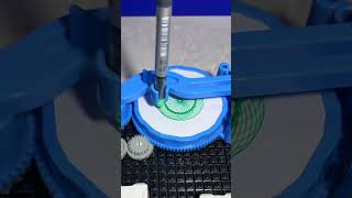 Spirograph Drawing with machine art spirograph drawing relaxing machine [upl. by Aliuqa]