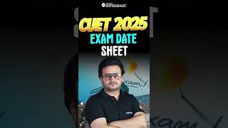 Don’t Miss These Important Dates of CUET 2025 ⚠️ CUET 2025 Date Sheet OUT📅 shorts [upl. by Piwowar255]