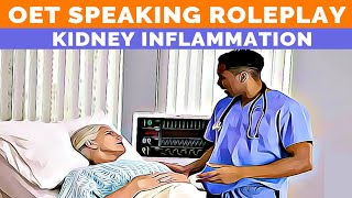 OET SPEAKING ROLEPLAY NURSING SAMPLE  ACUTE PYELONEPHRITIS  KIDNEY INFLAMMATION  MIHIRAA [upl. by Leugim]