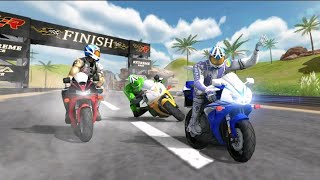 Racing on Bike Motocross Racing Simulator  Dirt MotorCyle Stunt Race 3D KingGames [upl. by Anib]